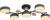 Люстра потолочная светодиодная диммируемая, Ritter SCANDIA 52080 1, с д/у, 70 Вт, 24 м², 2700К-6500К,цвет серый/черный/дерево