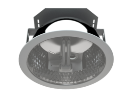 Светильник люминесцентный DLS 2x18 HF встраиваемый down light ЭПРА - 1201000300 Световые Технологии