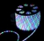 Шнур светодиодный Дюралайт фиксинг круглый 24LED/м мультиколор RYGB (уп.100м) Neon-Night 121-329-4