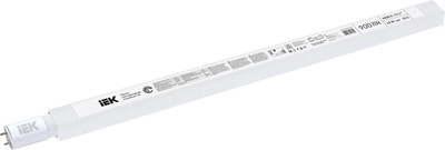 Лампа светодиодная LED 10вт G13 белый установка возможна после демонтажа ПРА ECO - LLE-T8-10-230-40-G13 IEK (ИЭК)