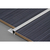 Профиль П-образный для плитки Лука 10 мм анодированный алюминий серебро 2.7 м ПК 11-10.2700.01Л