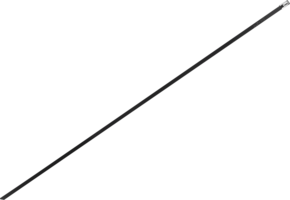Кабельная стяжка 7.9x200 мм сталь цвет черный 2 шт аналоги, замены