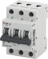 Автоматический выключатель Pro NO-901-48 ВА47-63 3P 25А кривая C | Б0031818 ЭРА (Энергия света)