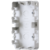 Монтажный корпус для 2-ой коробки накладного монтажа (запчасть) горизонтальной/вертикальной установки устройств и накладок серии LS990 Материал- дуропласт Цвет- белый JUNG 582A