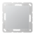 Крышка для произвольных отверстий (с несущей платой) Серия A500 Материал- термопласт Цвет- алюминий JUNG A594-0AL