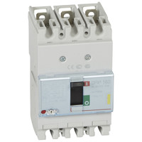 Автоматический выключатель DPX3 160 - термомагнитный расцепитель 16 кА 400 В~ 3П 100 А | 420005 Legrand