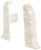 Заглушка для плинтуса левая и правая «Тополь Канадский», высота 56 мм, 2 шт RICO