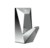 Крючок одинарный Lemer Crystal нержавеющая сталь цвет хром