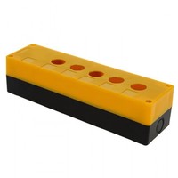 Корпус КП105 пластиковый 5 кнопок желтый EKF PROxima | cpb-105-o