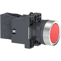 Кнопка со светодиодной подсветкой 24В красная 1НО - XA2EW34B1 Schneider Electric