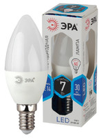 Лампа светодиодная Эра LED B35-7W-840-E14 (диод, свеча, 7Вт, нейтр, E14) - Б0020539 (Энергия света)