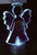Фигура светодиодная на подставке &quot;Ангел 2D&quot;, RGB | 501-044 NEON-NIGHT