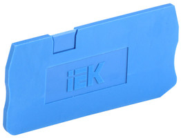 Заглушка для КПИ 3в-1,5/2,5 3 вывода синяя | YZN11D-3-ZGL-002-K07 IEK (ИЭК)