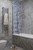 Вставка настенная Axima Эльба D2 25x50 см матовая цвет геометрия