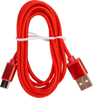 Дата-кабель Type-C Oxion DCC258 цвет красный
