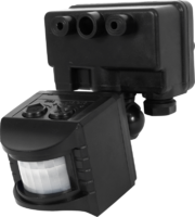 Датчик движения накладной для прожектора, 1100 Вт, цвет чёрный, IP44 DUWI аналоги, замены