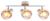 Светильник настенно-потолочный спот Kalisto 7025-703 3 х E14 40 Вт поворотный | Б0047092 Rivoli ЭРА (Энергия света)