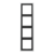 Рамка 4-я для горизонтальной/вертикальной установки Серия- LS990 Материал- металл Цвет- алюминий JUNG AL2984