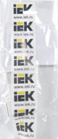 Заглушка для кабель-канала IEK КМЗ 40х25 мм цвет белый 4 шт. (ИЭК)
