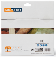 Диск пильный по дереву Dexter FD-E032543084T 84Т 254x30x2 мм, кольца: 20 и 25.4
