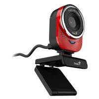 Веб-камера QCam 6000 красн. (Red) new package 1080p Full HD Mic 360град универс. мониторное крепл. гнездо для штатива Genius 32200002408 1920x1080 микрофон аналоги, замены