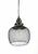 Светильник подвесной PL8 BK металл, E27, max 60W, d170 мм, черный | Б0037455 ЭРА (Энергия света)