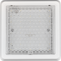 Светильник настенно-потолочный светодиодный Семь огней Лейте 15 Вт 1485 Лм 7 м², холодный белый свет, цвет
