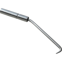 Крюк для вязки арматуры, нержавеющая сталь 250 мм - 68152 FIT рукоятка металл аналоги, замены