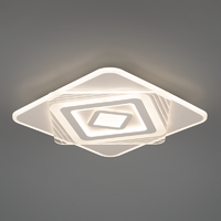Люстра потолочная светодиодная диммируемая, Ritter BRIENNO 52387 1, с д/у, 100 Вт, 45 м², регулируемый белый свет, цвет