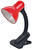 Светильник светодиодный настольный 1001 на прищепке Е27 красный | LNNL1-1001-2-VV-40-K04 IEK (ИЭК)