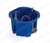 Коробка установочная 68х45 для полых стен СИНЯЯ с пластиковыми лапками (100шт/уп) | GE40022-08 GREENEL