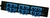 Панель FO-FPM-W120H32-12LC-BL для FO-19BX с 12 LC адаптерами, волокон, одномод OS1/OS2, 120x32 мм, адаптеры цвета синий (blue) | 47738 Hyperline
