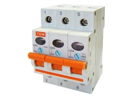 Выключатель нагрузки модульный (мини-рубильник) ВН-32 3P 25A | SQ0211-0023 TDM ELECTRIC