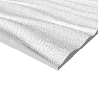 Плита потолочная инжекционная бесшовная полистирол белая Лён 50 x см 2 м²