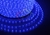 Шнур светодиодный Дюралайт фиксинг круглый 13мм син. 2.4Вт/метр 220В IP54 (уп.100м) NEON-NIGHT 121-123