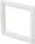 Решётка вентиляционная со шторкой Equation 150x150 мм полистирол цвет белый