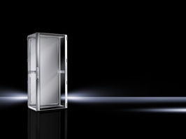 Шкаф TS IT 800х2000х600 с обзорной и стальной дверью без 19дюйм IP55 Rittal 5506790 рамы купить по низким ценам