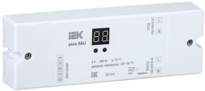 Реле DALI 500Вт (1 контакт) 230В | LRD11-01-1-500 IEK (ИЭК)