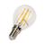 Лампа филаментная Шарик GL45 7.5 Вт 600 Лм 2700K E14 диммируемая, прозрачная колба | 604-125 Rexant