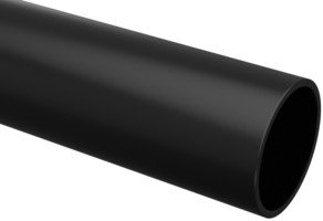 Труба гладкая жесткая ПНД d16 черная (25м) | CTR10-016-K02-025-1 IEK (ИЭК)