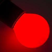 Лампа профессиональная накаливания декоративная ДШ цветная 10 Вт E27 для BL красный штук - 401-112 NEON-NIGHT
