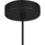 Люстра подвесная Vitaluce Лион 2 лампы 6 м², цвет черный