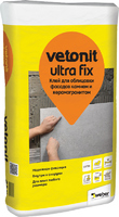 Клей усиленный эластичный Vetonit Ultra Fix 25 кг