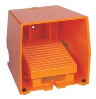 Переключатель ножной оранжевый 1НЗ+1НО - XPER310 Schneider Electric
