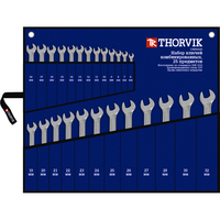 Набор ключей гаечных комбинированных Thorvik CWS0025 в сумке от 6 до 32 мм 25 предметов 52049