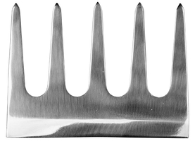 Грабли Finland 1848 5 зубьев 45 см нержавеющая сталь с черенком