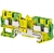 Клемма пружинная PIT с заземлением 4 точки 4мм.кв. желто-зеленая - NSYTRP44PE Schneider Electric