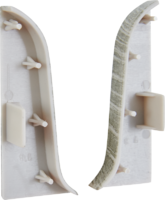 Заглушки для плинтуса «Дуб Горный» высота 62 мм 2 шт. LIDER аналоги, замены