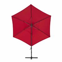 Садовый зонт Naterial Avea ø290 h251 см красный
