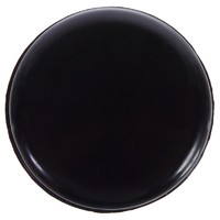 Насадки Standers 22 мм круглые пластик цвет чёрные 4 шт.